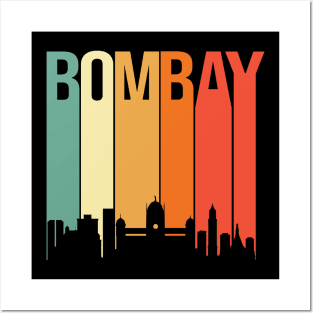 Mumbai Bombay Skyline Maharashtra Marathi Design Posters and Art